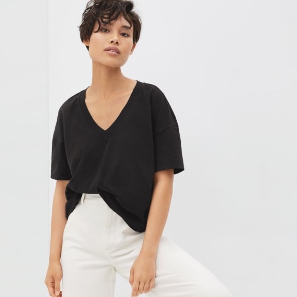 Everlane Tops - The Organic Cotton Slouchy V-Neck